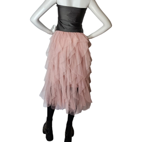 NWT Second Skin RD Style Gunmetal Balla Bustier XS Balletcore - Picture 3 of 7